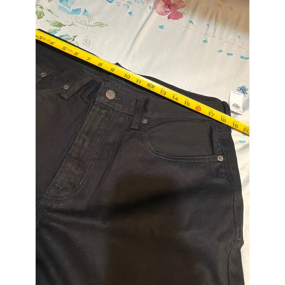 Old Navy Mens Structured Loose Non-Stretch Jeans Black 36x30 893800-00-2-3630